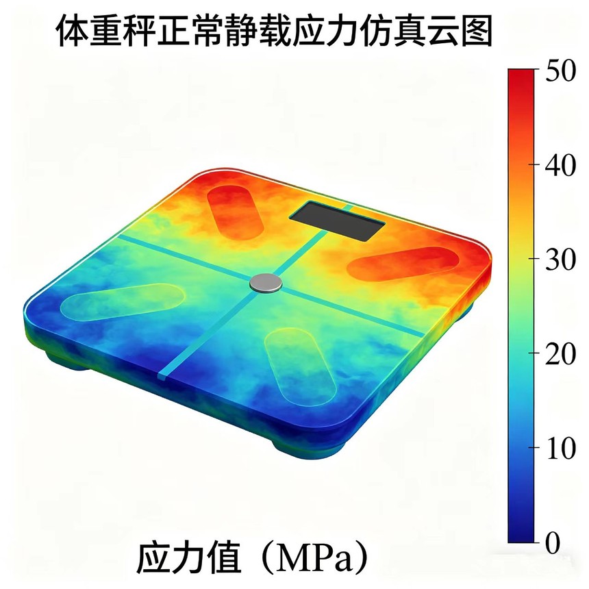 ���س�����վ���غ��¾���ѧӦ���ֲ� CAE ������ͼ����ʾӦ������������ṹǿ��״̬