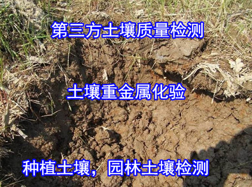 阳江市土壤营养指标检测 PH值测试出具CMA报告